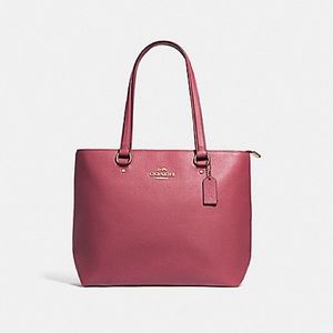 BRAND NEW COACH PEBBLED LEATHER BAY TOTE HANDBAG